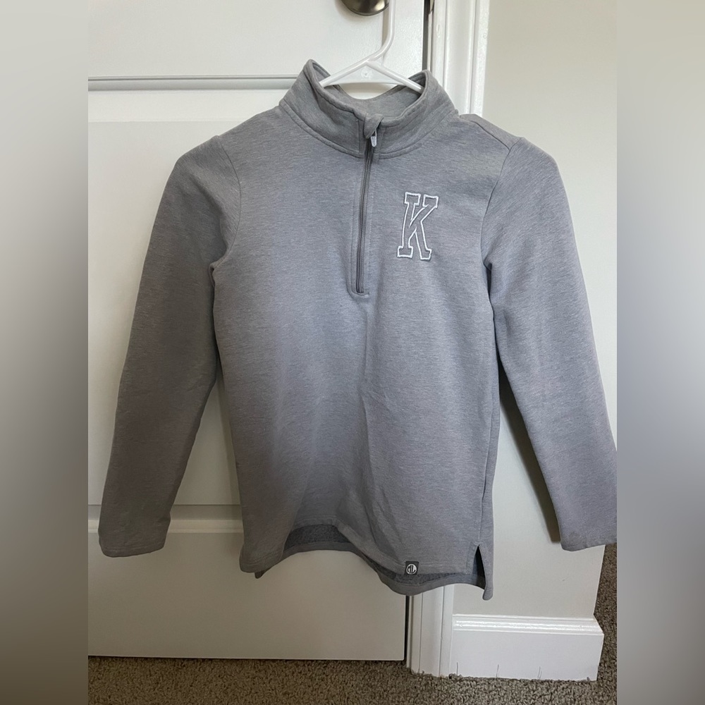 Girls monogrammed K mock neck pullover Youth L marleyLilly